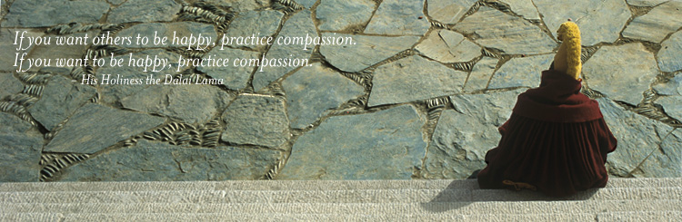 If you want others to be happy, practice compassion. If you want to be happy, practice compassion.